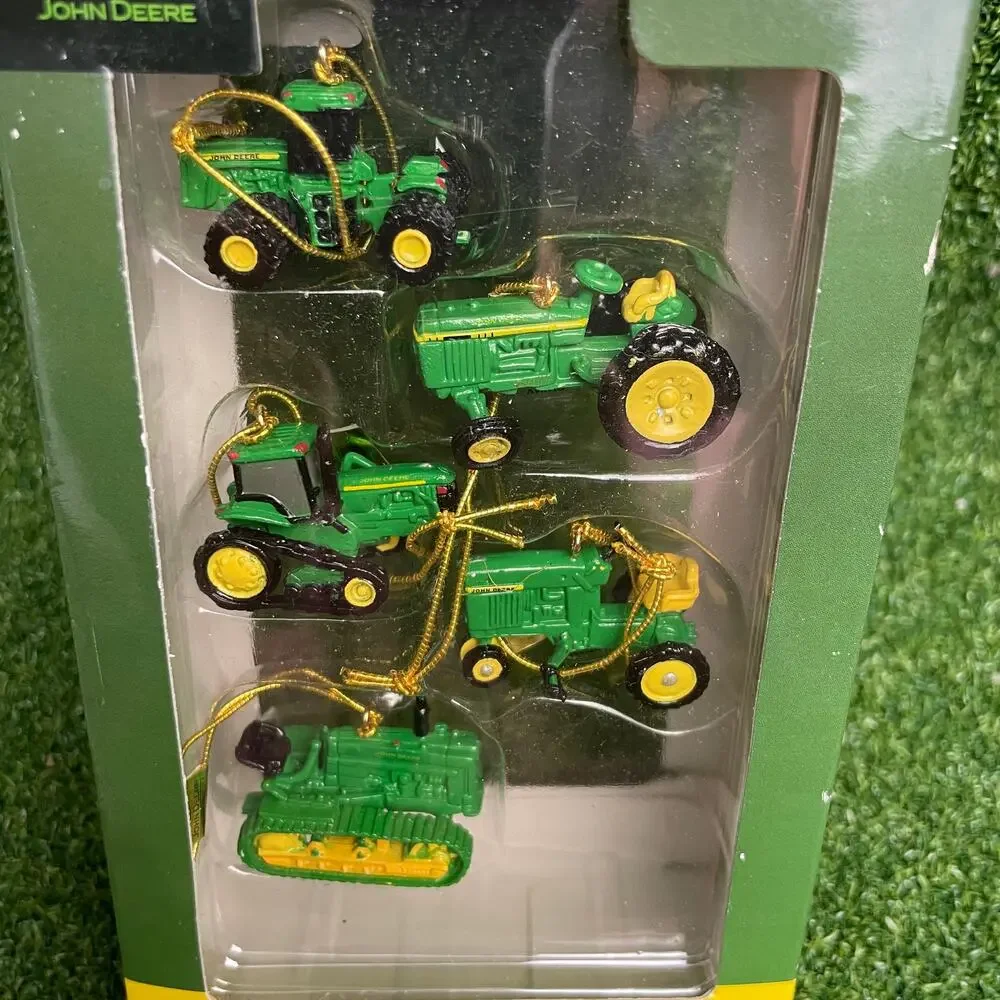 John Deere Enesco 5-piece Holiday Ornament Set